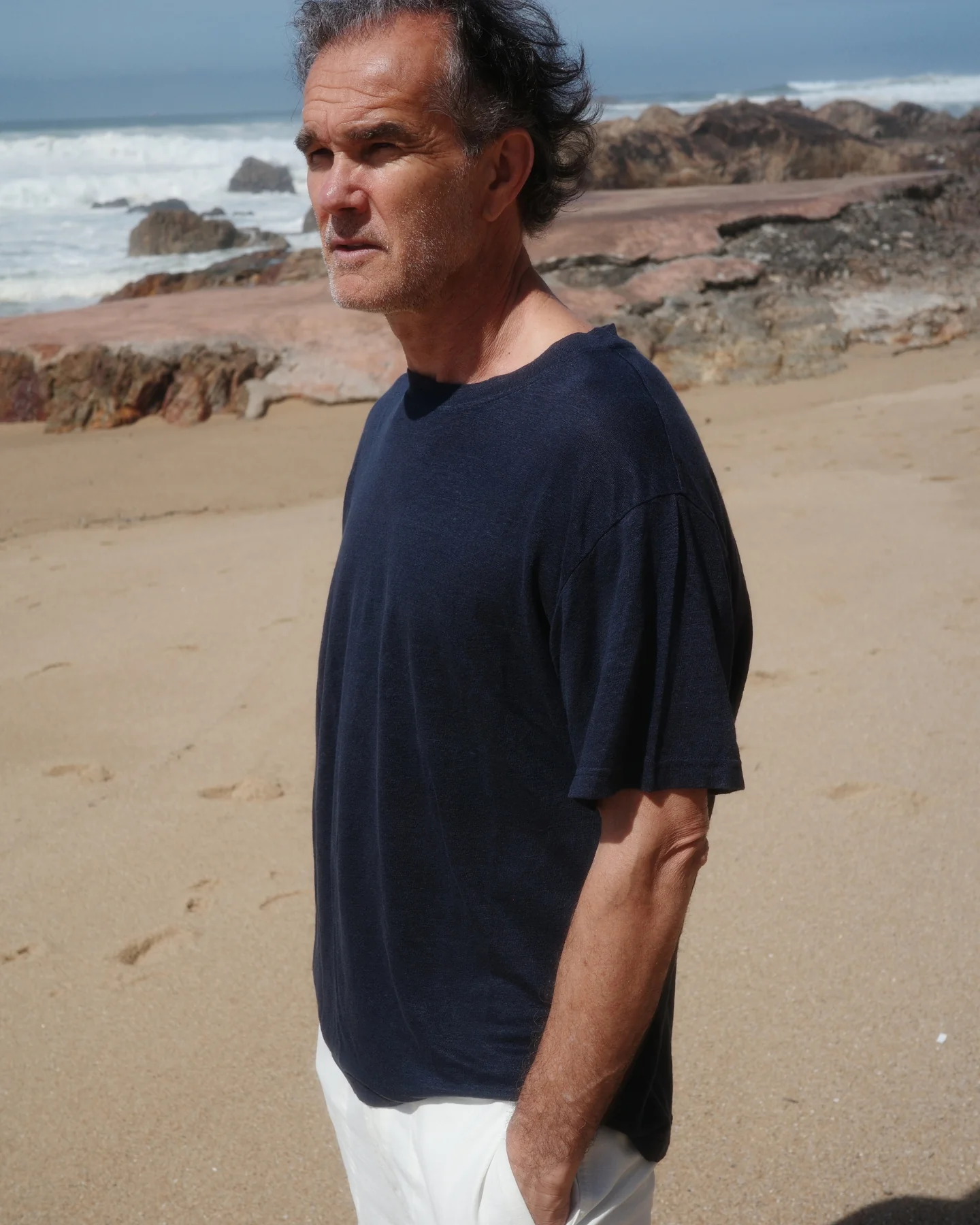 Botelho Dark Navy Linen - Image 3