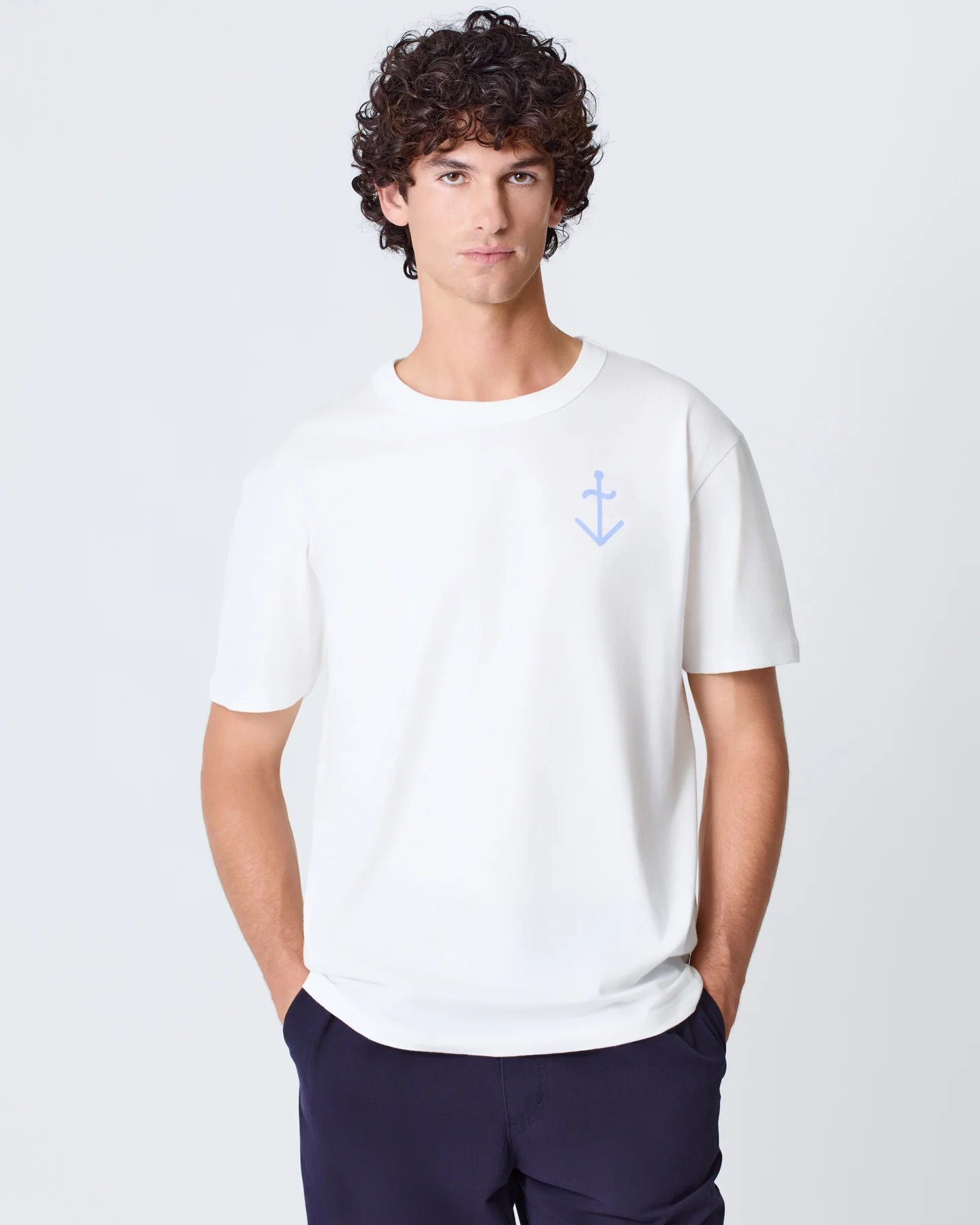 Dantas Off-White/ Wind Blue Logo - Image 3
