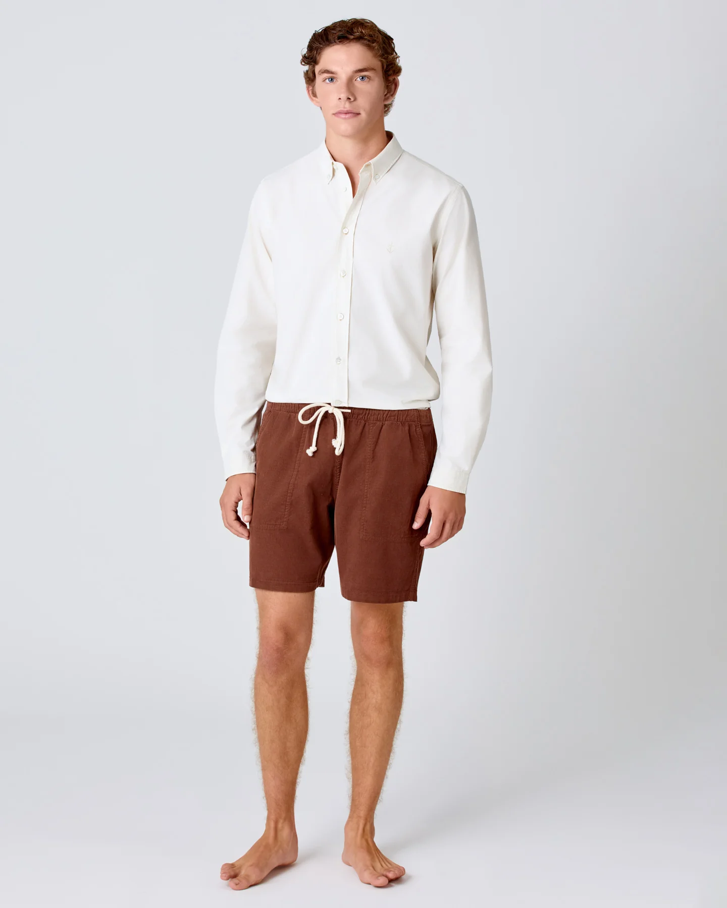 Formigal Aztec Brown Baby Cord - Image 4