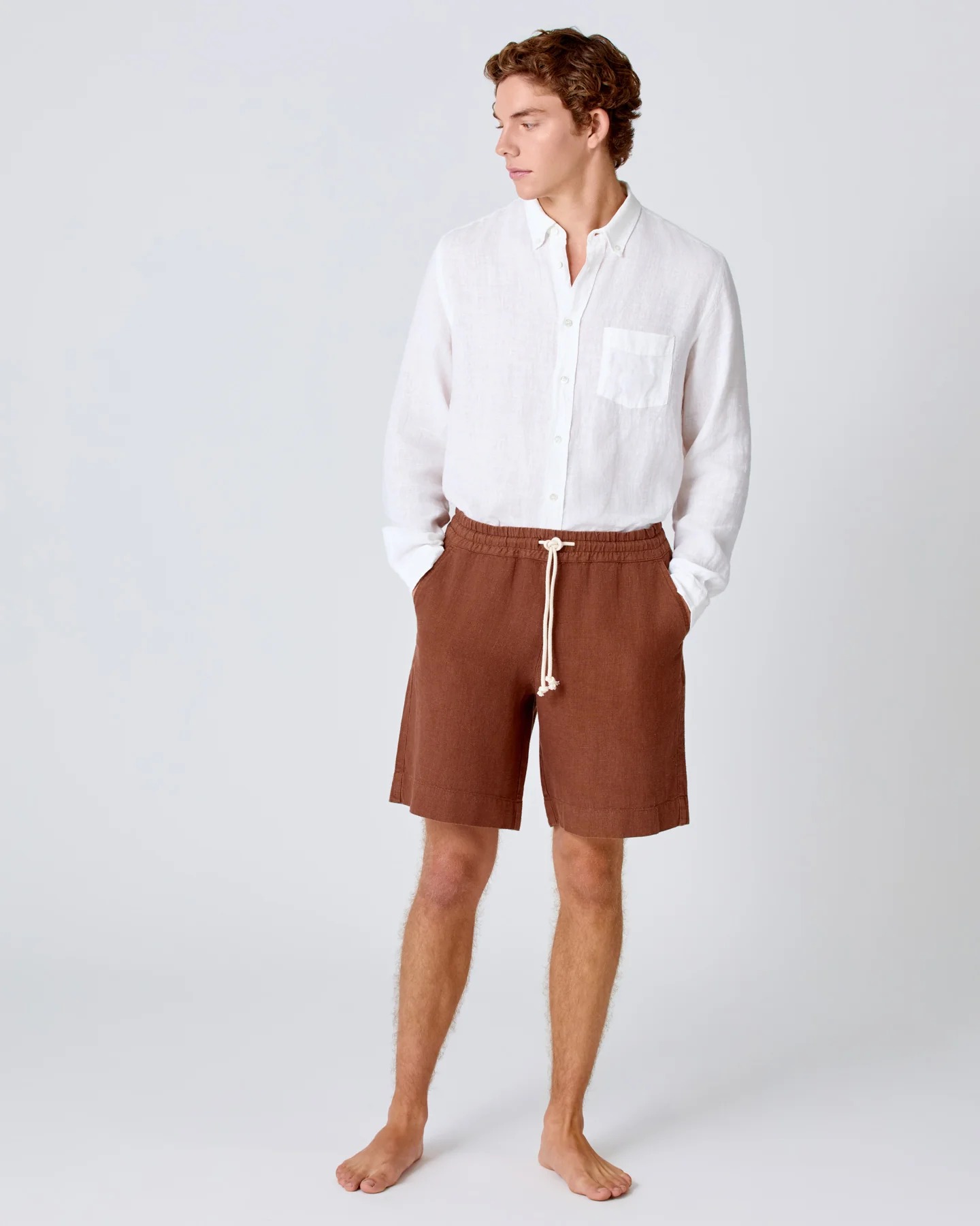 Pestana Aztec Brown Linen - Image 4