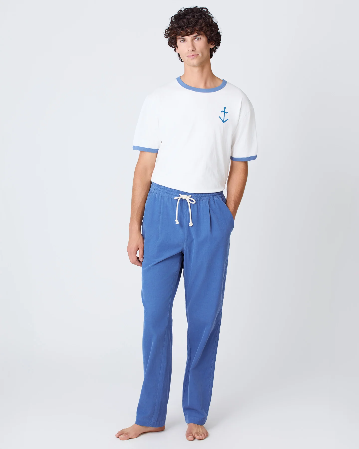 Ponte Indigo Baby Cord - Image 3