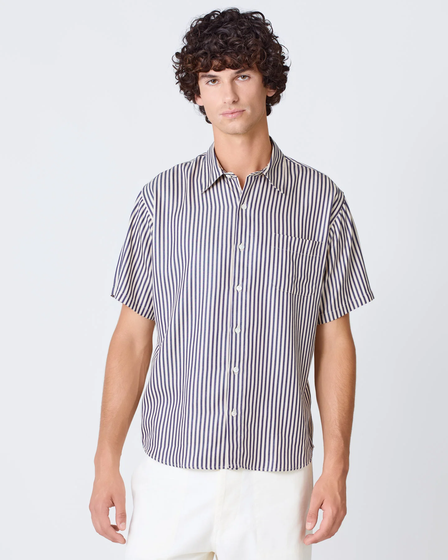 Roque Dark Navy Stripes - Image 3